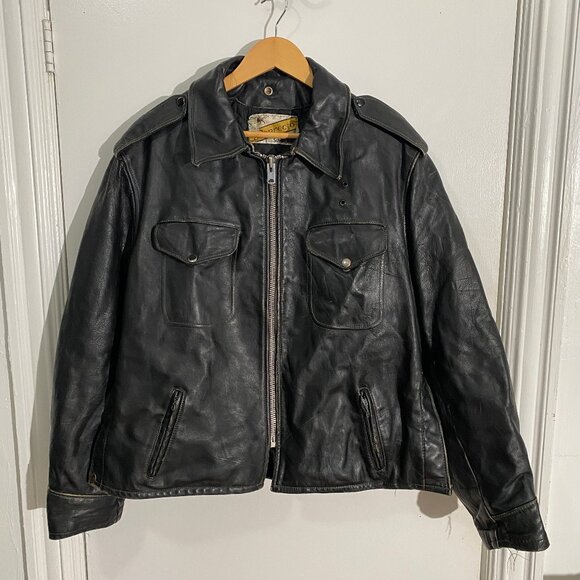 Schott Perfecto Vintage Leather Jacket - Picture 1 of 6